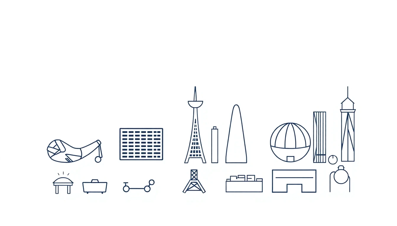 Symbolbild für verschiedene Industriesektoren